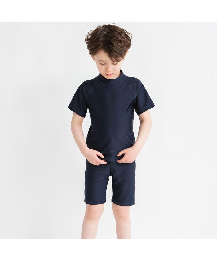 ブランシェス branshes 【WEB限定/スクール水着】ハーフパンツ 【返品不可商品】 （ネイビーブルー） ネイビーブルー