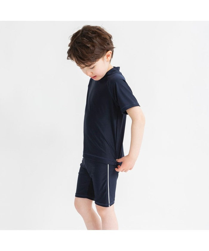 ブランシェス branshes 【WEB限定/スクール水着】ハーフパンツ 【返品不可商品】 （ネイビーブルー） ネイビーブルー