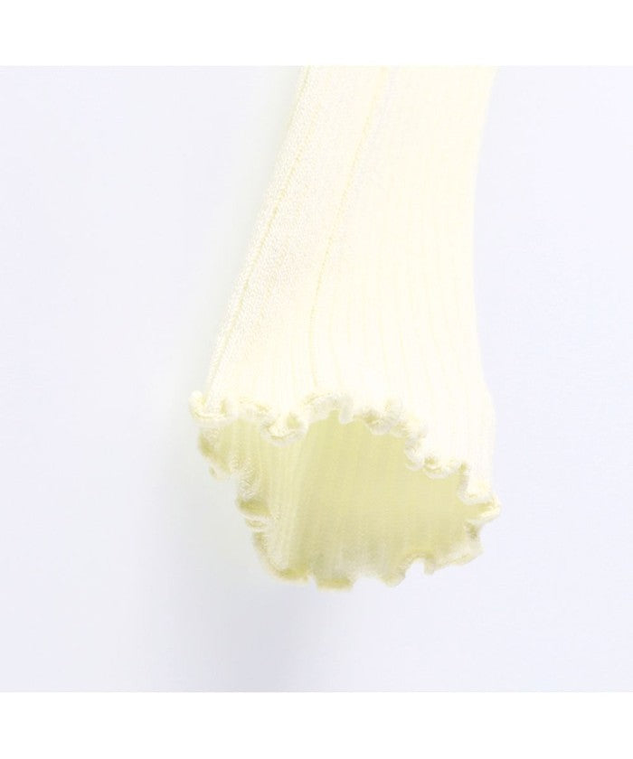 ブランシェス branshes リブスパッツ （アイボリー） アイボリー