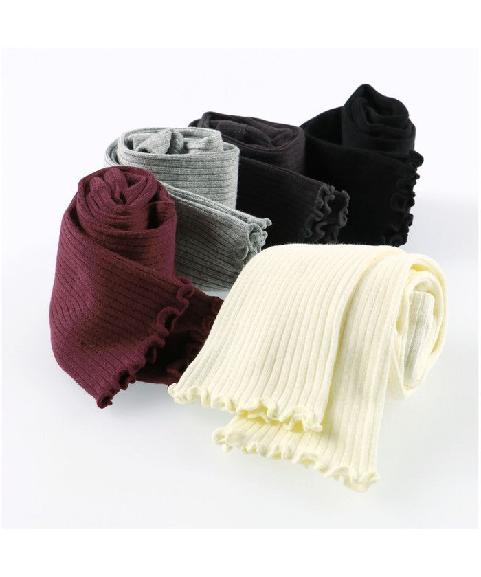 ブランシェス branshes リブスパッツ （アイボリー） アイボリー