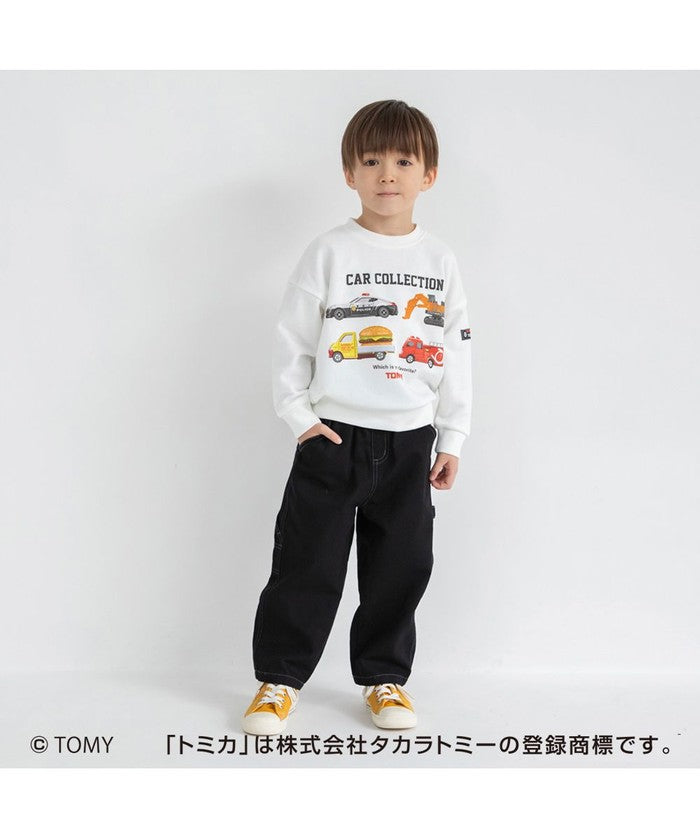 ブランシェス branshes 【コラボ】TOMICA/トミカ×branshes プリントトレーナー （アイボリー） アイボリー