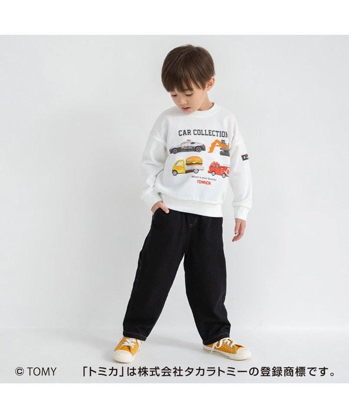 ブランシェス branshes 【コラボ】TOMICA/トミカ×branshes プリントトレーナー （アイボリー） アイボリー