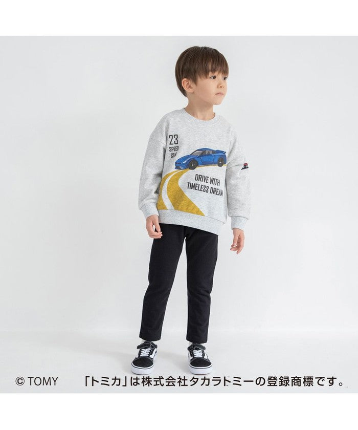 ブランシェス branshes 【コラボ】TOMICA/トミカ×branshes プリントトレーナー （アイボリー） アイボリー