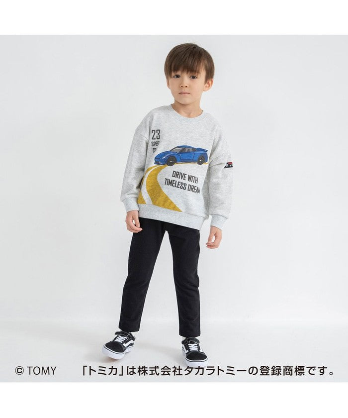 ブランシェス branshes 【コラボ】TOMICA/トミカ×branshes プリントトレーナー （アイボリー） アイボリー
