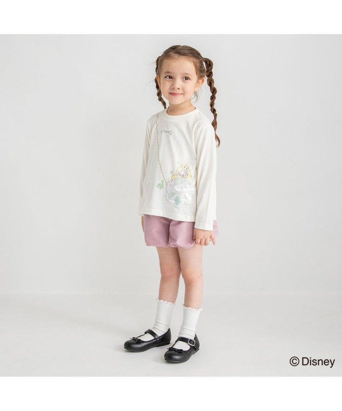 ブランシェス branshes 【DisneyCollection/ディズニーコレクション】ポシェット風長袖Tシャツ （アイボリー） アイボリー