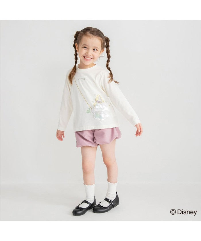 ブランシェス branshes 【DisneyCollection/ディズニーコレクション】ポシェット風長袖Tシャツ （アイボリー） アイボリー