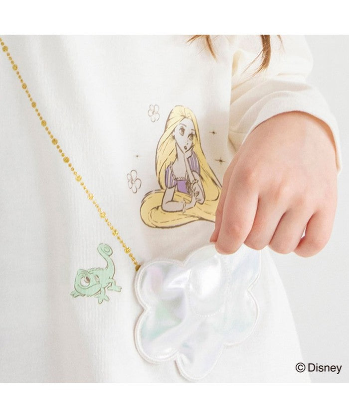 ブランシェス branshes 【DisneyCollection/ディズニーコレクション】ポシェット風長袖Tシャツ （アイボリー） アイボリー