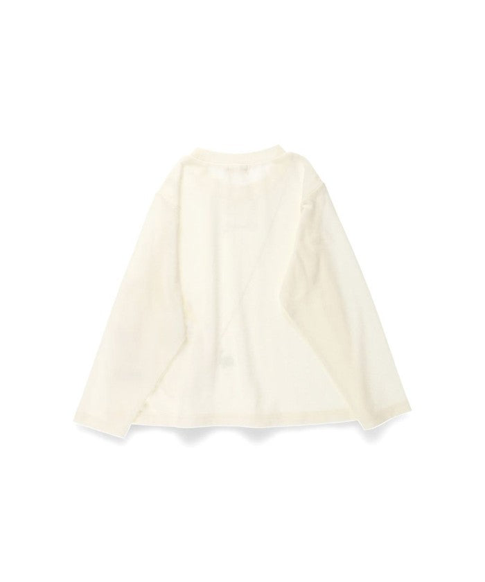 ブランシェス branshes 【DisneyCollection/ディズニーコレクション】ポシェット風長袖Tシャツ （アイボリー） アイボリー