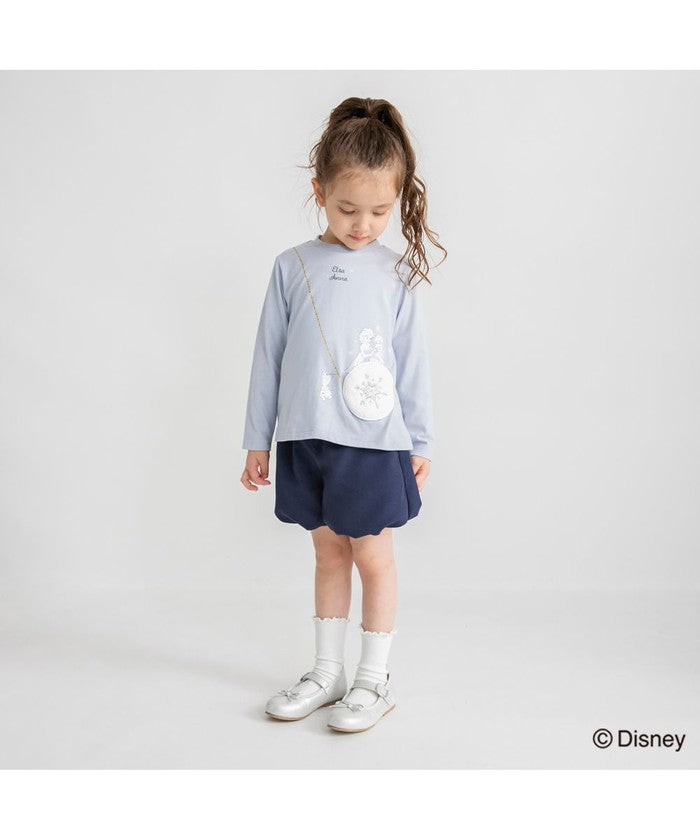 ブランシェス branshes 【DisneyCollection/ディズニーコレクション】ポシェット風長袖Tシャツ （アイボリー） アイボリー