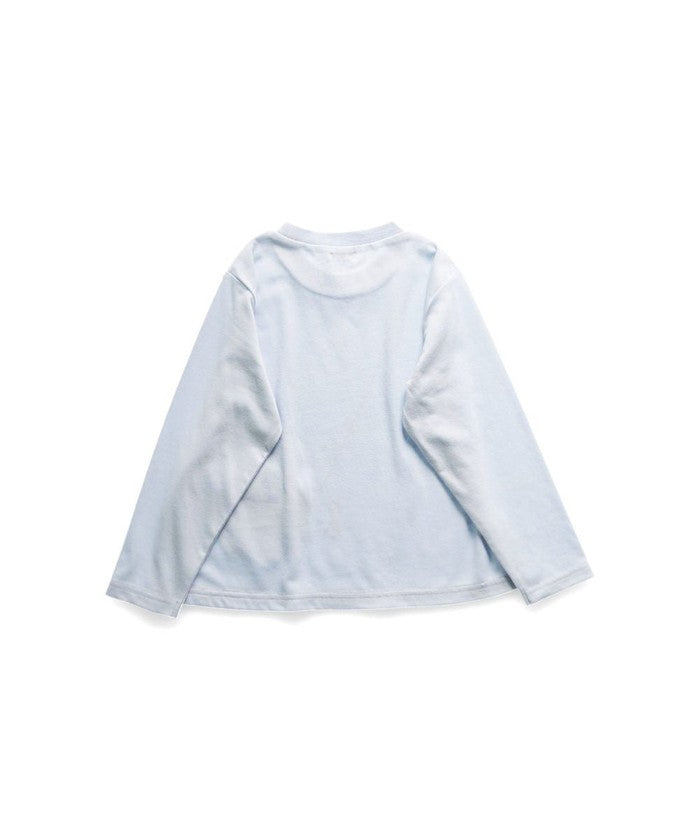 ブランシェス branshes 【DisneyCollection/ディズニーコレクション】ポシェット風長袖Tシャツ （アイボリー） アイボリー