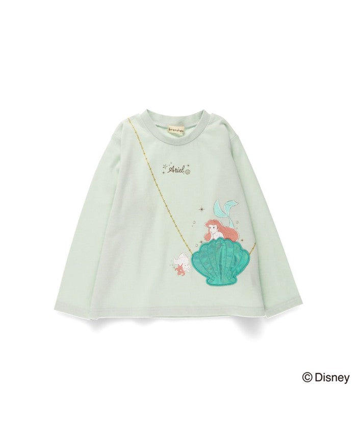 ブランシェス branshes 【DisneyCollection/ディズニーコレクション】ポシェット風長袖Tシャツ （アイボリー） アイボリー