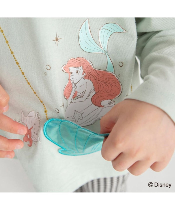 ブランシェス branshes 【DisneyCollection/ディズニーコレクション】ポシェット風長袖Tシャツ （アイボリー） アイボリー