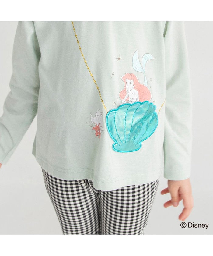 ブランシェス branshes 【DisneyCollection/ディズニーコレクション】ポシェット風長袖Tシャツ （アイボリー） アイボリー
