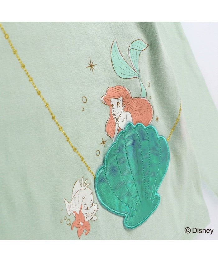 ブランシェス branshes 【DisneyCollection/ディズニーコレクション】ポシェット風長袖Tシャツ （アイボリー） アイボリー