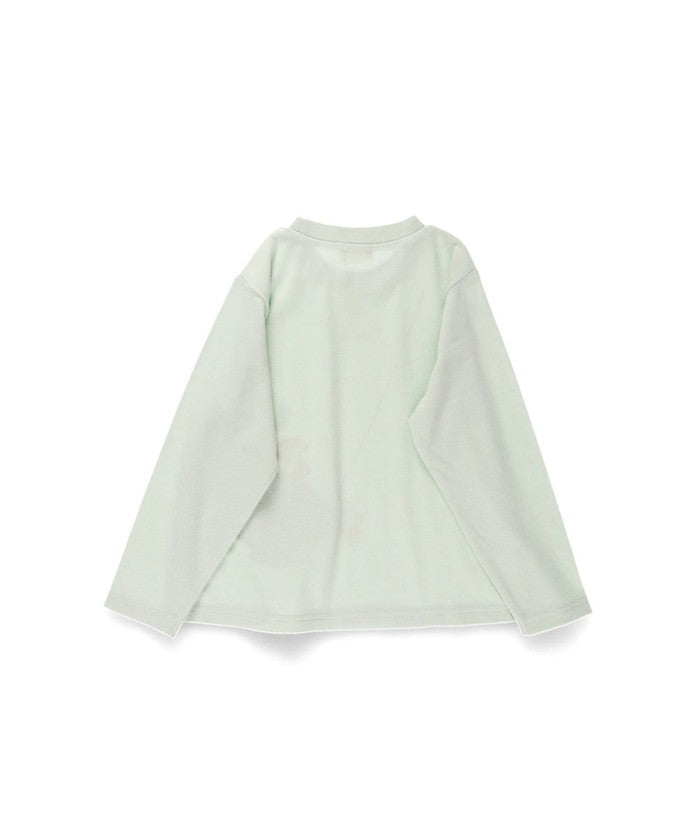 ブランシェス branshes 【DisneyCollection/ディズニーコレクション】ポシェット風長袖Tシャツ （アイボリー） アイボリー