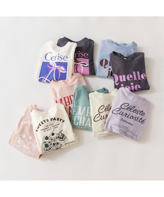 ブランシェス branshes 【DRC】アソートグラフィック長袖Tシャツ （03:オフW_チェリー） 03