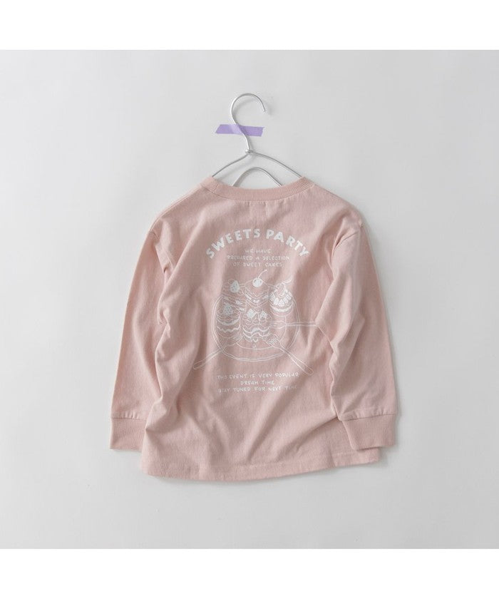 ブランシェス branshes 【DRC】アソートグラフィック長袖Tシャツ （03:オフW_チェリー） 03