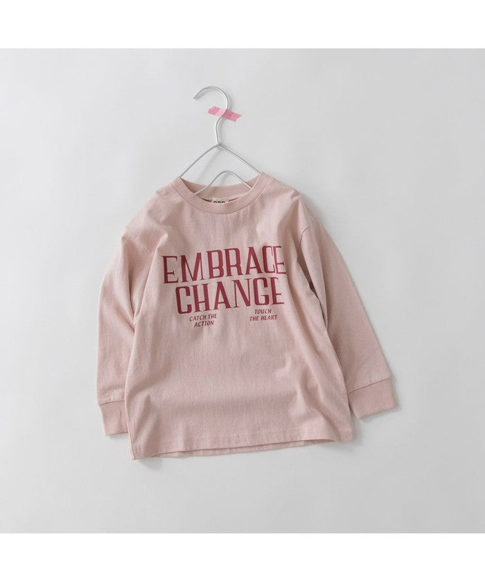 ブランシェス branshes 【DRC】アソートグラフィック長袖Tシャツ （92:ピンク_ロゴ） 92