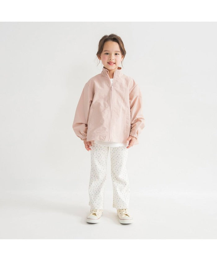 ブランシェス branshes 【WEB限定/DRC】撥水加工Aラインシルエットナイロンジャケット （アイボリー） アイボリー