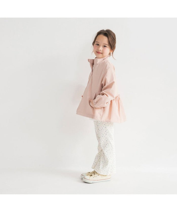 ブランシェス branshes 【WEB限定/DRC】撥水加工Aラインシルエットナイロンジャケット （アイボリー） アイボリー