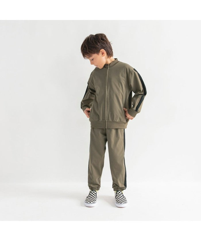 ブランシェス branshes 【WEB限定/DRC】【アクティブテックス】ストレッチジョガーパンツ （ブラック） ブラック