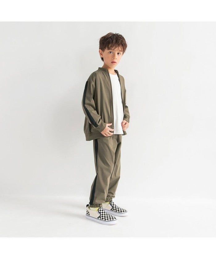 ブランシェス branshes 【WEB限定/DRC】【アクティブテックス】ストレッチジョガーパンツ （ブラック） ブラック