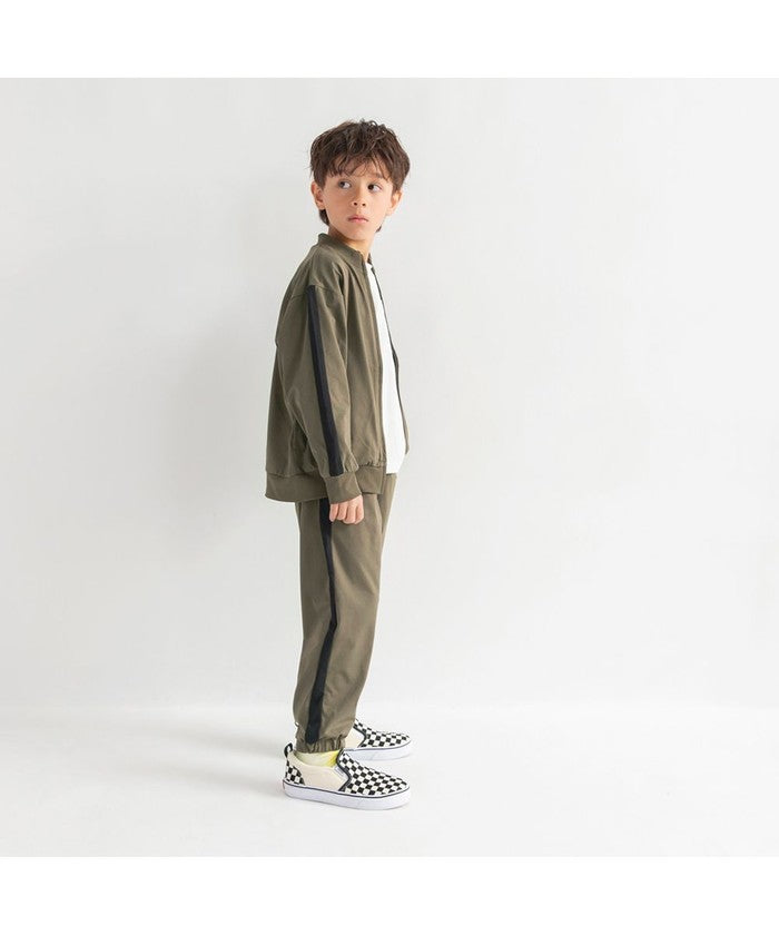 ブランシェス branshes 【WEB限定/DRC】【アクティブテックス】ストレッチジョガーパンツ （ブラック） ブラック