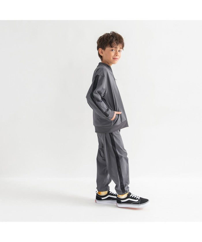 ブランシェス branshes 【WEB限定/DRC】【アクティブテックス】ストレッチジョガーパンツ （ブラック） ブラック