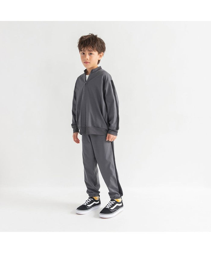 ブランシェス branshes 【WEB限定/DRC】【アクティブテックス】ストレッチジョガーパンツ （ブラック） ブラック