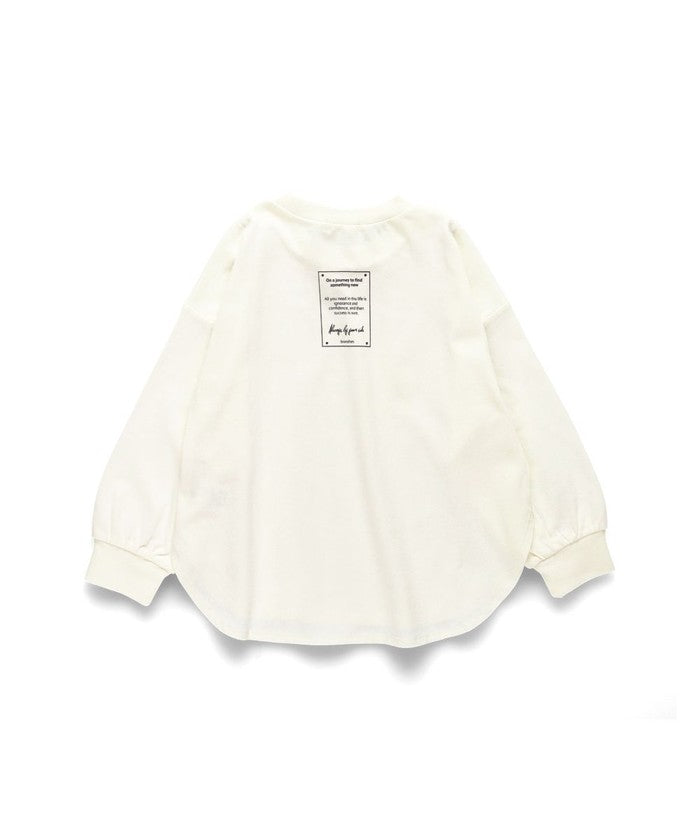 ブランシェス branshes BIGシルエット長袖Tシャツ （ブラック） ブラック