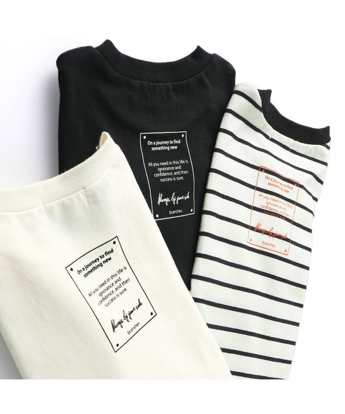 ブランシェス branshes BIGシルエット長袖Tシャツ （ブラック） ブラック