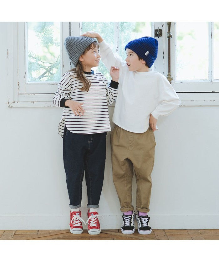 ブランシェス branshes BIGシルエット長袖Tシャツ （ブラック） ブラック