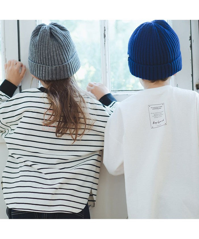 ブランシェス branshes BIGシルエット長袖Tシャツ （ブラック） ブラック