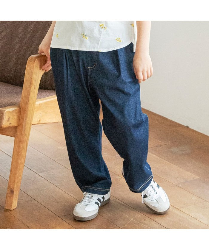 ブランシェス branshes 【ゆったり/ストレッチ】HUGOOD PANTS/ハグッドパンツ （ネイビーブルー） ネイビーブルー