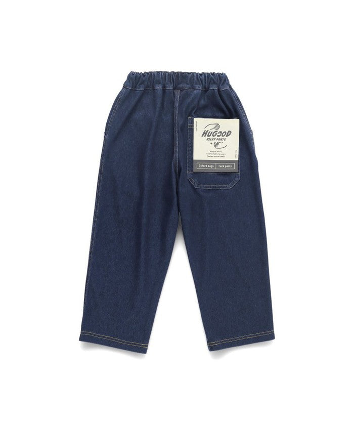 ブランシェス branshes 【ゆったり/ストレッチ】HUGOOD PANTS/ハグッドパンツ （ネイビーブルー） ネイビーブルー