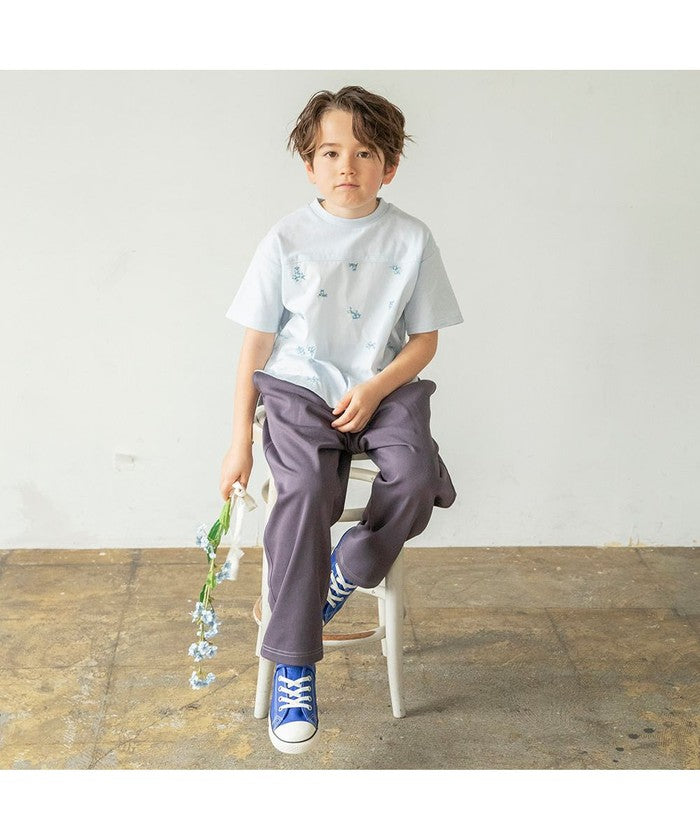 ブランシェス branshes 【ゆったり/ストレッチ】HUGOOD PANTS/ハグッドパンツ （ネイビーブルー） ネイビーブルー