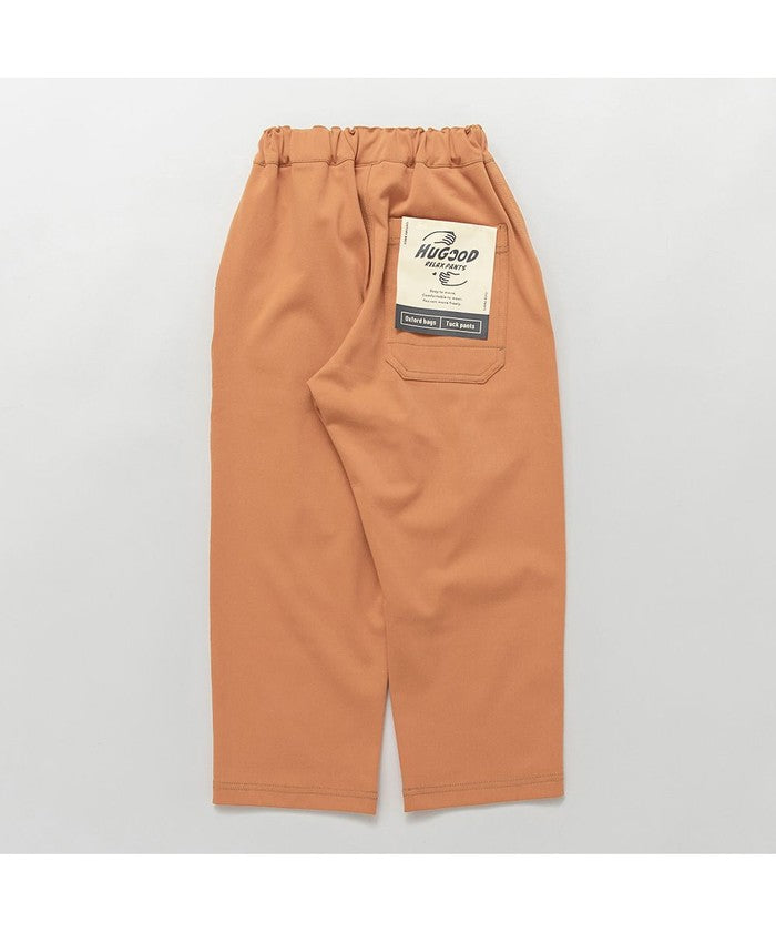 ブランシェス branshes 【ゆったり/ストレッチ】HUGOOD PANTS/ハグッドパンツ （オレンジ） オレンジ