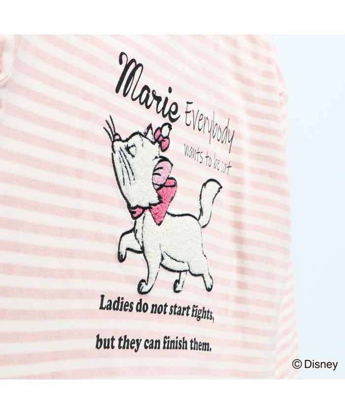 ブランシェス branshes 【Disney / ディズニー】おしゃれキャット / マリー / 長袖Tシャツ （アイボリー） アイボリー