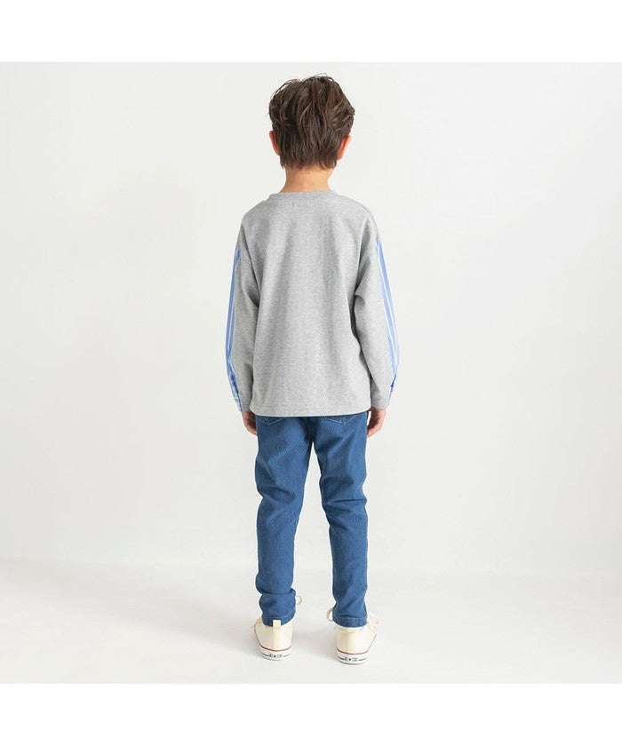 ブランシェス branshes 【HOBOシャツ】長袖Tシャツ （チャコールグレー） チャコールグレー