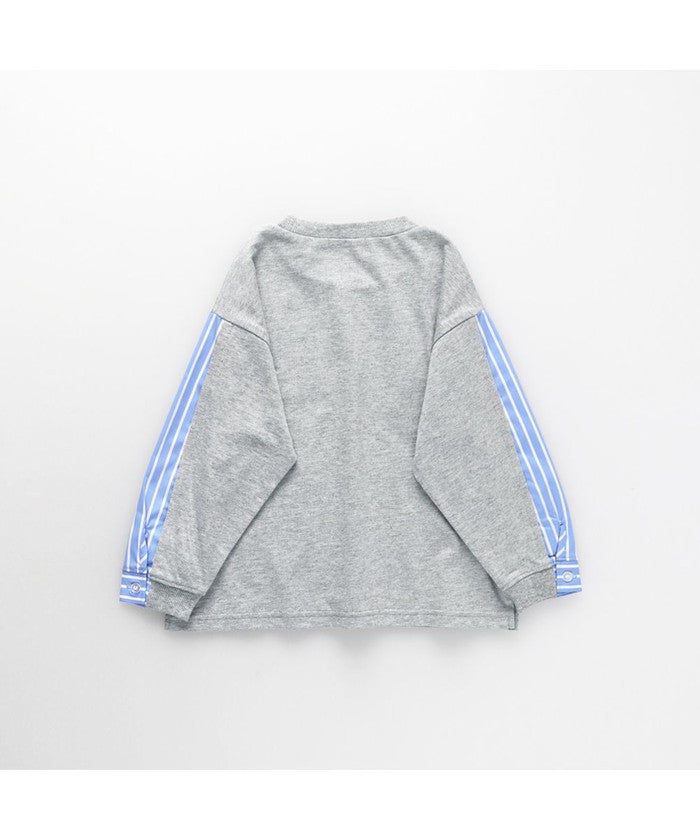 ブランシェス branshes 【HOBOシャツ】長袖Tシャツ （チャコールグレー） チャコールグレー
