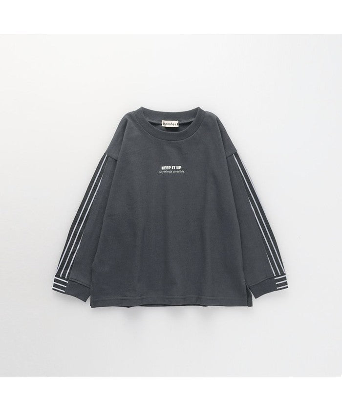 ブランシェス branshes 【HOBOシャツ】長袖Tシャツ （チャコールグレー） チャコールグレー