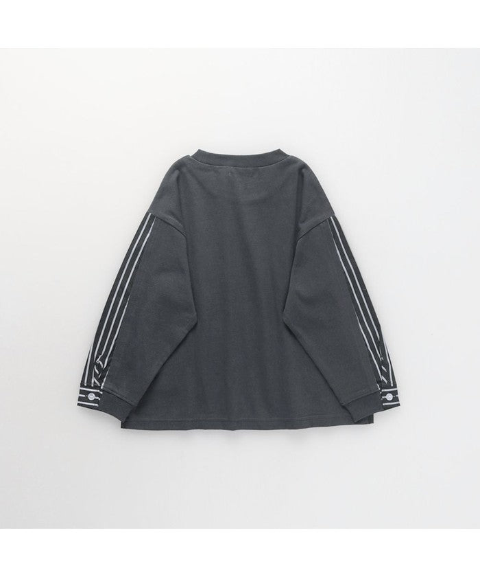 ブランシェス branshes 【HOBOシャツ】長袖Tシャツ （チャコールグレー） チャコールグレー