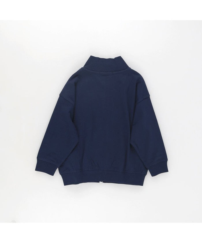 ブランシェス branshes 【U.S. POLO  ASSN.】ワンポイント刺繍長袖ジャケット （ネイビーブルー） ネイビーブルー