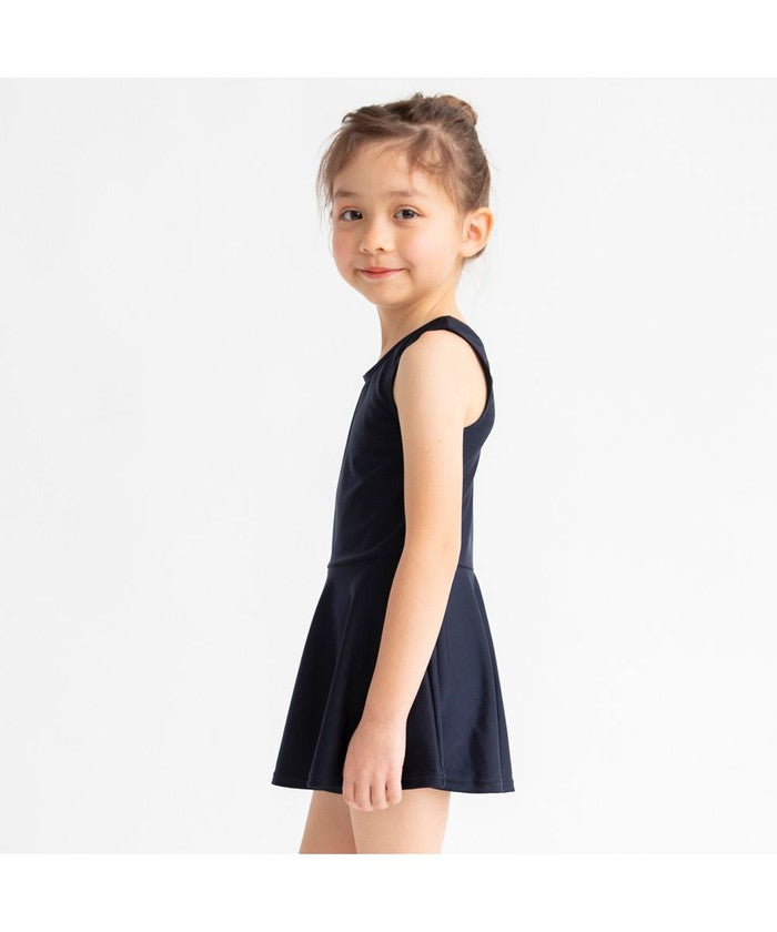 ブランシェス branshes 【スクール水着/SWIM】ワンピース 【返品不可商品】 （ネイビーブルー） ネイビーブルー
