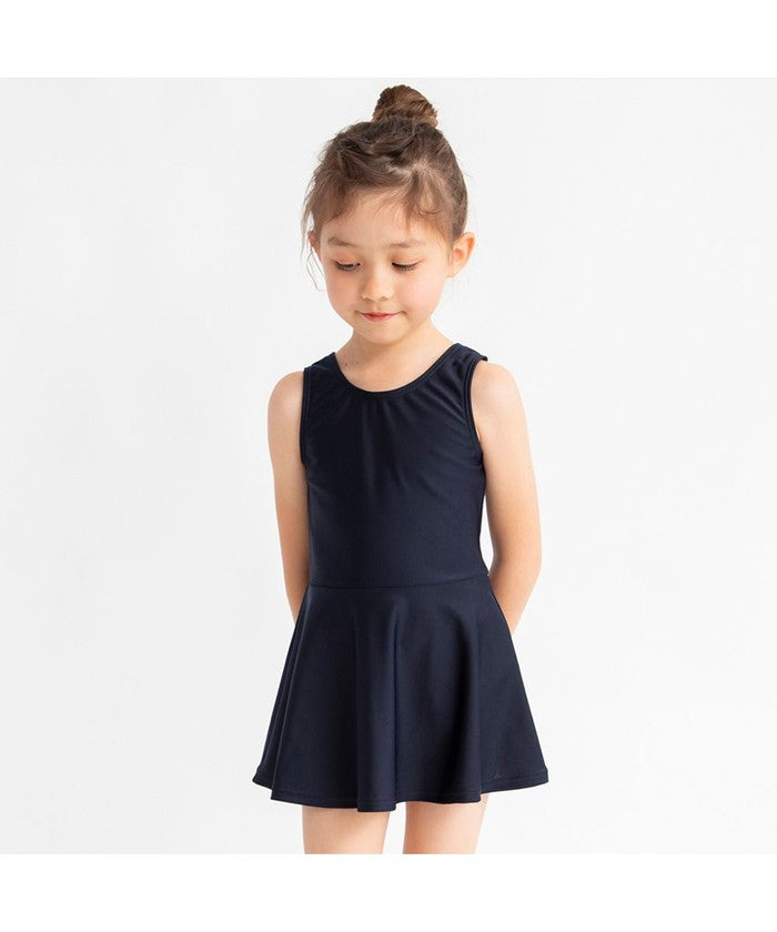 ブランシェス branshes 【スクール水着/SWIM】ワンピース 【返品不可商品】 （ネイビーブルー） ネイビーブルー