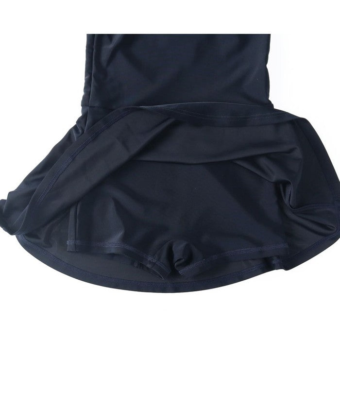 ブランシェス branshes 【スクール水着/SWIM】ワンピース 【返品不可商品】 （ネイビーブルー） ネイビーブルー