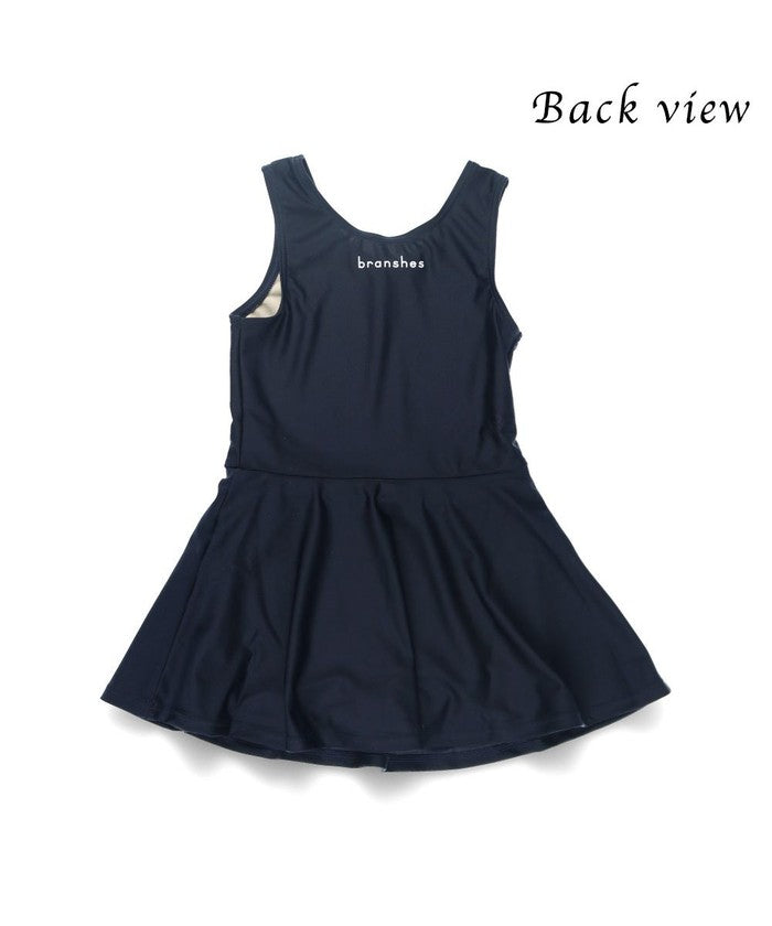 ブランシェス branshes 【スクール水着/SWIM】ワンピース 【返品不可商品】 （ネイビーブルー） ネイビーブルー