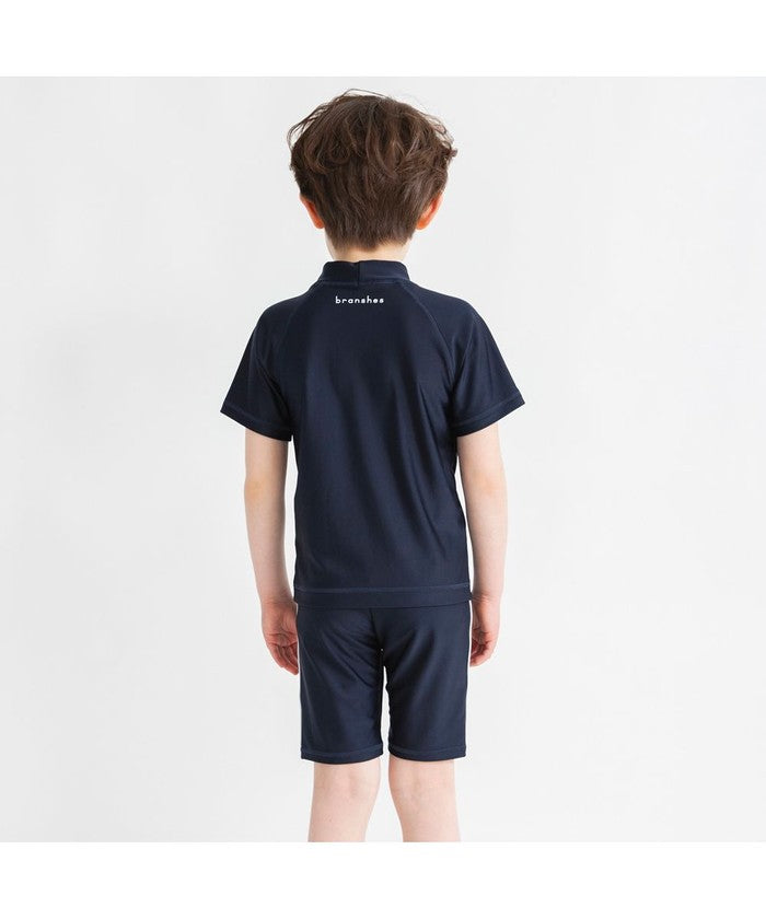 ブランシェス branshes 【スクール水着/SWIM】ハーフパンツ 【返品不可商品】 （ネイビーブルー） ネイビーブルー