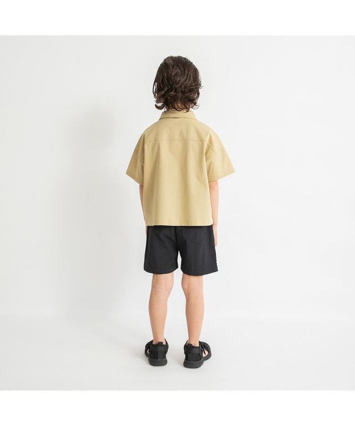 ブランシェス branshes 【水陸両用／撥水加工】ナイロンハーフパンツ （ライトグレー） ライトグレー