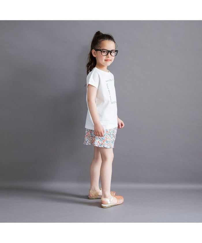 ブランシェス branshes 【WEB限定/DRC】アソートロゴフレンチスリーブトップス （03:オフホワイト） 03